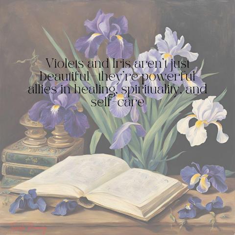 Iris, Violets, journal