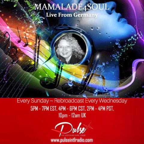Listen to the latest episode of Marmalade4Soul as it airs! Enjoy the musical adventure today at 5 PM ET | 2 PM PT | 10 PM UK Time. 