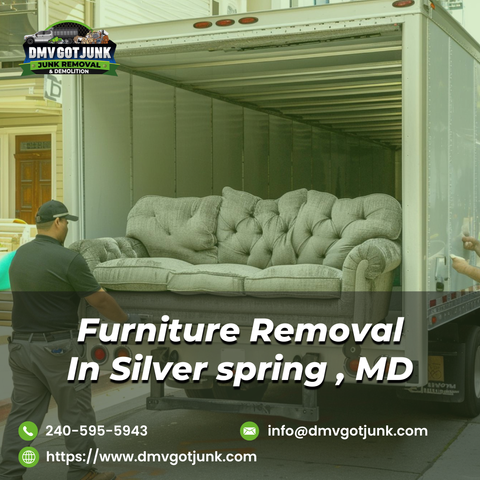 Furniture Removal in Silver Spring, MD