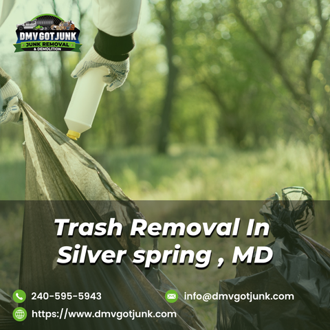 Trash Removal In Silver Spring, MD
