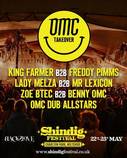 Shindig Festival 2025 Charlton Park, Wiltshire, from May 22-25.