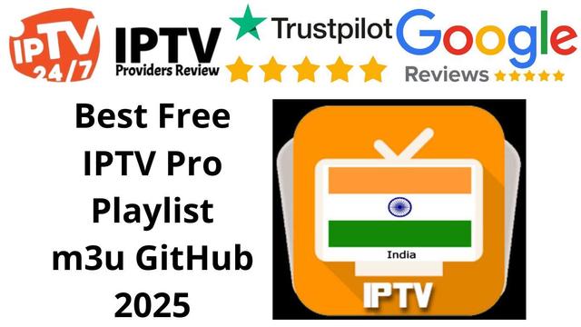 Free IPTV Pro Playlist M3U on GitHub 