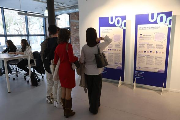 Imatge de l'acte de Premis de Ciencia i Gènere de la UOC