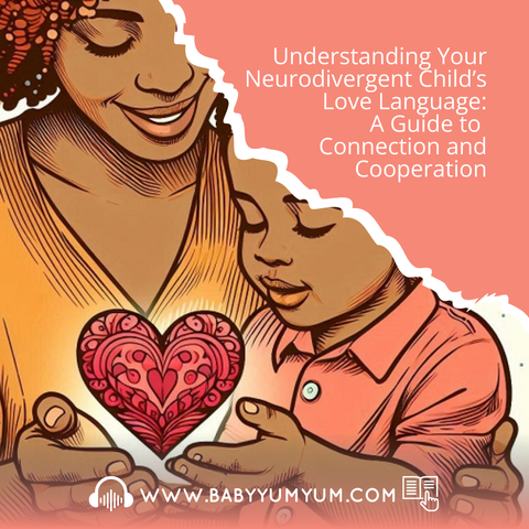 Every child deserves to feel loved and valued. 💖 For neurodivergent children, like those with autism or ADHD, love might look a little different. 🌈 Discover how understanding your child’s love language can strengthen connections, improve cooperation, and reduce stress. ✨ Read the full guide by The Neuroverse now! https://zurl.co/HLmHJ   #BabyYumYum #BYY #Neurodivergent #ParentingTips #LoveLanguages #FamilyHarmony #ChildDevelopment #TheNeuroverse #EmotionalWellbeing