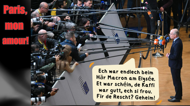 Den neie Luc gëtt eng Pressekonferenz.