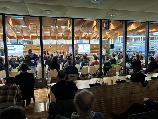 📢 Hier, nous étions à l’édition 2025 d’Alposs !


Matthieu FAURE (ADULLACT) et Philippe Hemmel (Arawa - Collaboration Open Source) ont animé une conférence sur Nextcloud de l’ADULLACT : un service libre, souverain et contributif pour les collectivités.


🚀 Vous l’avez manqué ?

 Bonne nouvelle : nous avions déjà présenté ce sujet lors de l’#OSXP2024 ! Retrouvez la conférence en replay ici ⬇

 🎥 https://www.youtube.com/watch?v=6JVZrOvqObI


Merci à tous les participants ainsi qu'aux organisateurs de cet évènement ! 


Ville d'Echirolles OW2 Belledonne Communications | Linphone


#Alposs2025 #OSXP2024 #Nextcloud #LogicielLibre #SouverainetéNumérique