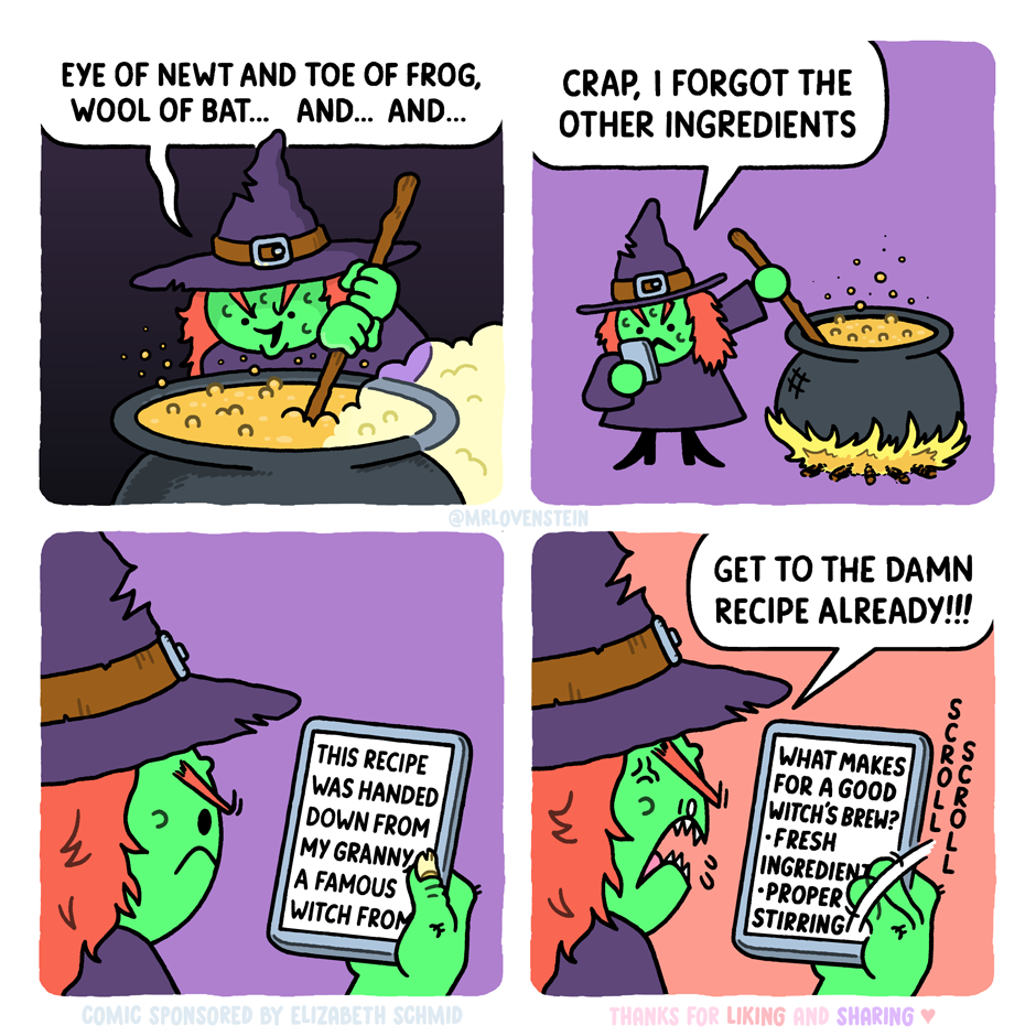 Eye of newt... [Mr Lovenstein]