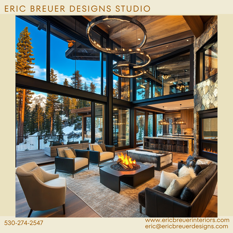 Modern Mountain, Tahoe, Modern Rustic