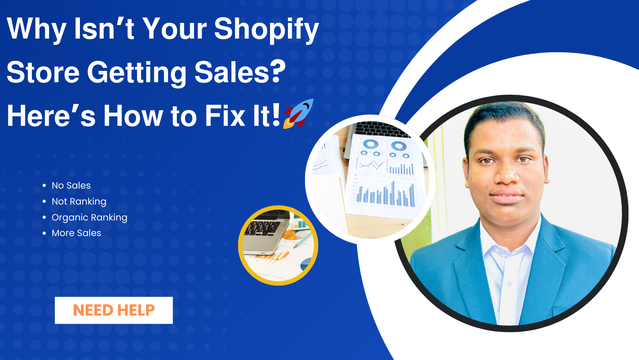 𝗪𝗵𝘆 𝗜𝘀𝗻’𝘁 𝗬𝗼𝘂𝗿 𝗦𝗵𝗼𝗽𝗶𝗳𝘆 𝗦𝘁𝗼𝗿𝗲 𝗚𝗲𝘁𝘁𝗶𝗻𝗴 𝗦𝗮𝗹𝗲𝘀? 𝗛𝗲𝗿𝗲’𝘀 𝗛𝗼𝘄 𝘁𝗼 𝗙𝗶𝘅 𝗜𝘁!