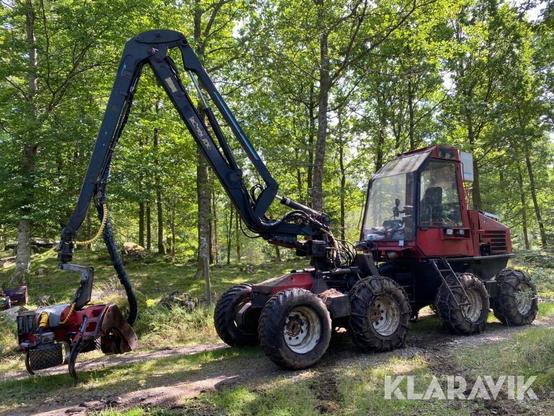 BGS stand-going thinning harvester is primarily used in forestry operations for thinning dense stands of trees