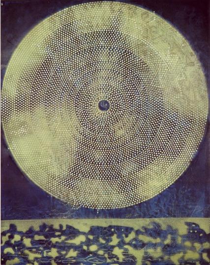 Naissance d’une galaxie (Birth of a Galaxy) by Max Ernst, 1969 (oil on canvas)