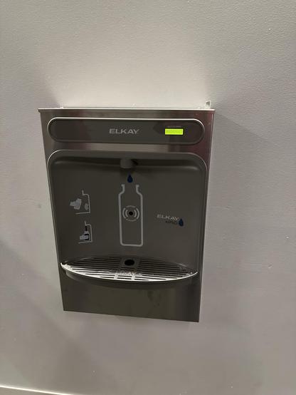 The bottle filling station at Acrisure arena