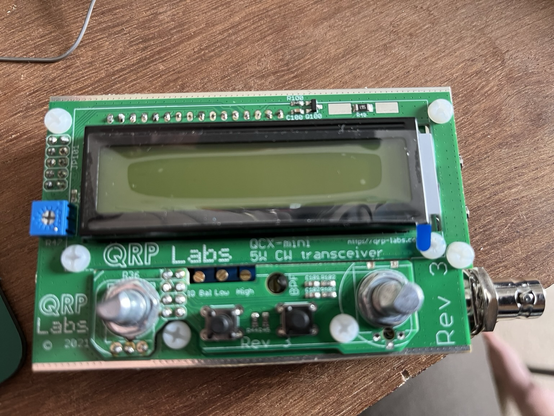 The complete radio without casing