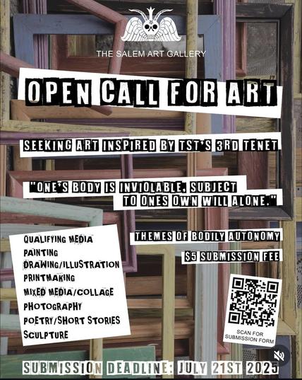 open call text over image of picture frames