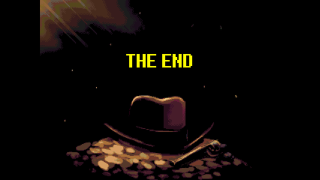 End screen for Undertale Yellow (did true pacifist, i think?)