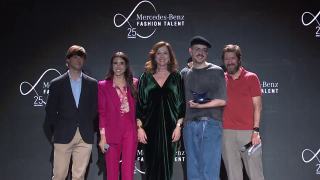 Marc Aleixandri, premi Mercedes-Benz Fashion Talent 2025.