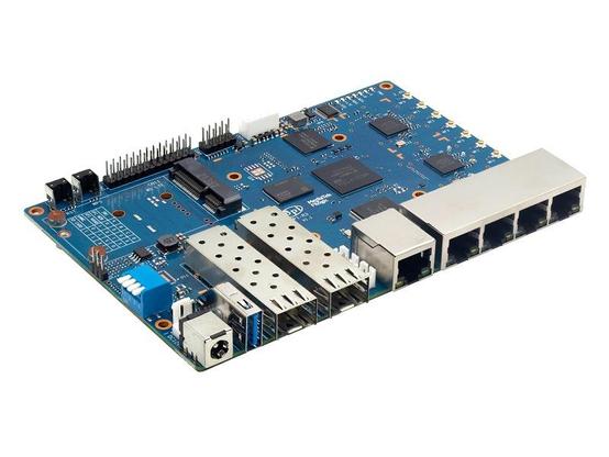 Banana Pi BPI-R3 Router board with MediaTek MT7986(Filogic 830) Quad core ARM A53 + MT7531A chip design ,2G DDR RAM ,8G eMMC flash onboard https://docs.banana-pi.org/en/BPI-R3/BananaPi_BPI-R3
#network #Communication #Wireless #4G #5G #Mediatek #MT7986 #wifi7 #router #OpenWrt