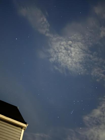Orion and friends watching over San Francisco as seen from Bernal Heights