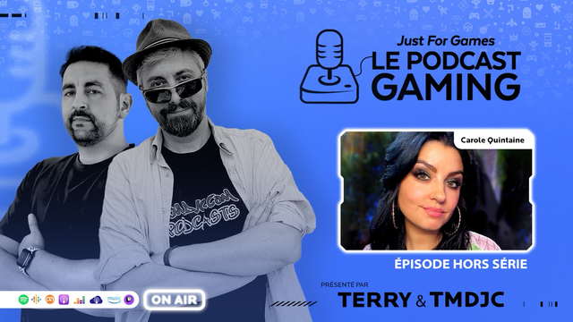 C’est une première : nous avons reçu l’invitée du mois en direct sur Twitch ! Carole Quintaine nous a gentiment accordé de son temps pour une interview où Terry et Tmdjc sont revenus sur son parcours, ses passions, loin des clichés et des aprioris. Retrouvez l’interview complète dans cet épisode bonus, et re-nouveauté : en version vidéo sur Youtube !