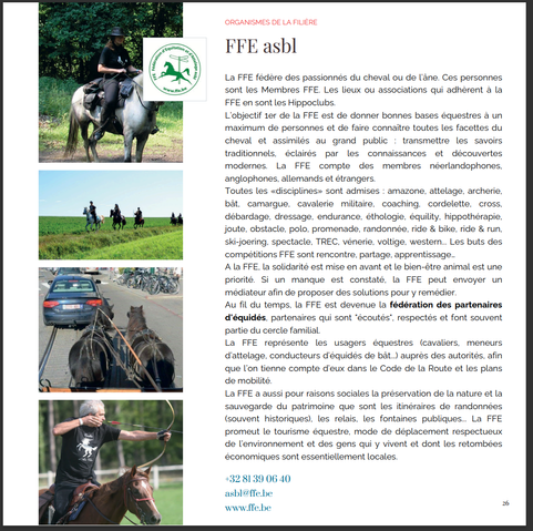Brochure pour passionné de chevaux, professionnel du secteur équin https://clusters.wallonie.be/equisfair/sites/equisfair/files/2025-02/BROCHURE%202025%20%282%29.pdf ! 