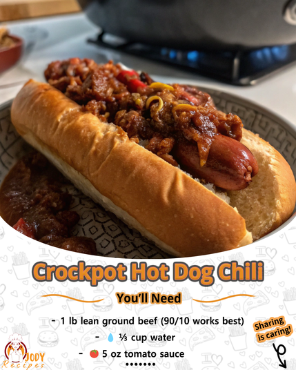 Crockpot Hot Dog Chili