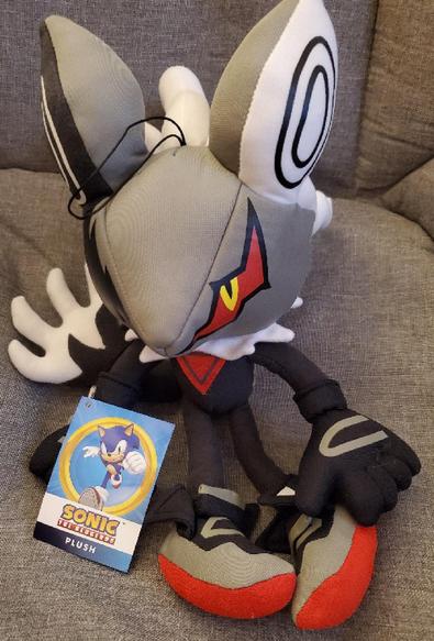An officially licensed plush toy of Infinite the Jackal.