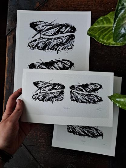 Third art print with a horizontal print option