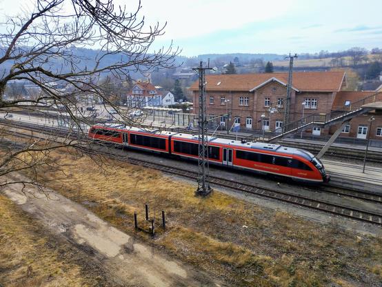 DB Regio Westfrankenbahn 642 169 in Seckach