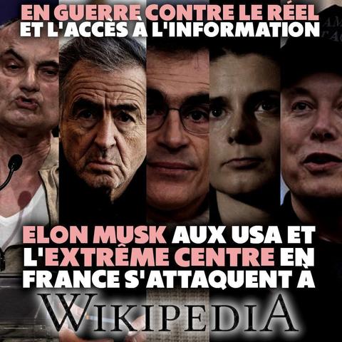Les portraits de quelques puissants partis en guerre contre Wikipédia : des gens qui ont des choses à cacher ?