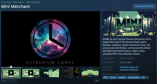Steam Page