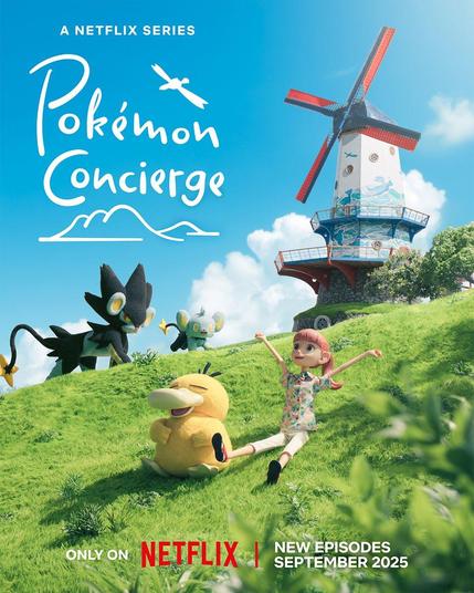 Get Ready for More Magical Adventures: Pokémon Concierge Returns to Netflix This September