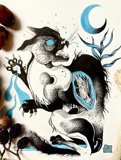 Illustration chat