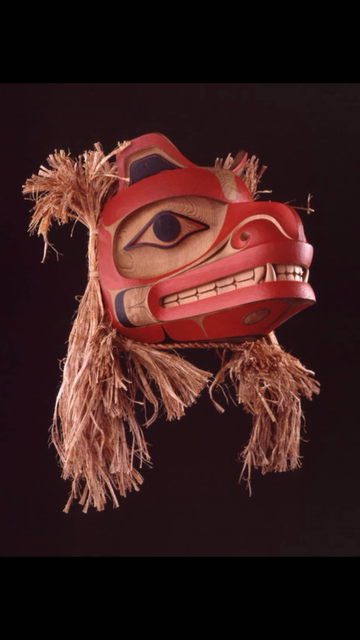 Bear Mask by artist Robert Davidson Jr. 