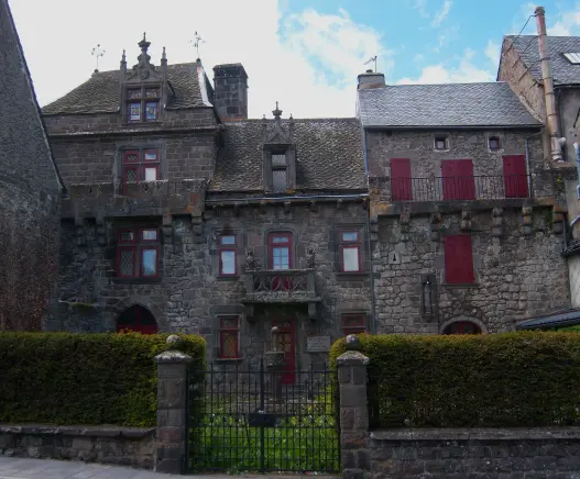 Haunted house, Besse-et-Saint-Anastaise,  Puy-de-Dôme, France.