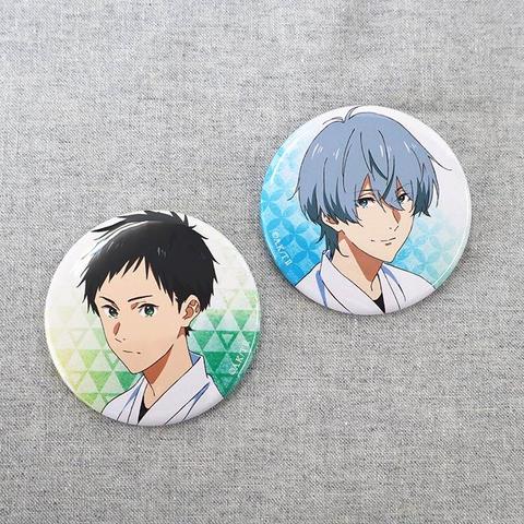Grab the Latest Tsurune Merch: Minato & Seiya Can Badge Set
