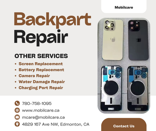 Backpart Repair Near Edmonton