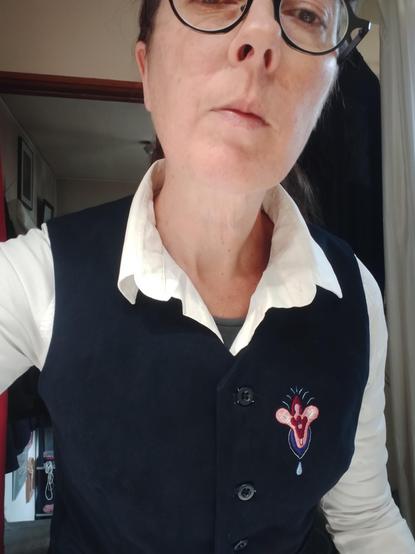 Gilet brodé
