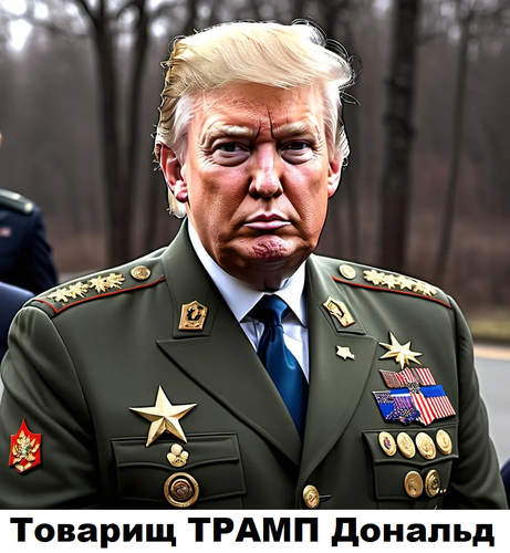 #Товарищ #ТРАМП #Дональд / #Comrade #TRUMP #Donald