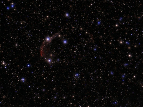 NGC 6888 Crescent Nebula as seen by the Odyssey Pro. 