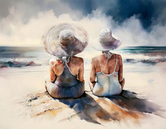 A little BEACH MEDITATION for the senior ladies today...
https://pabodie.com/products/beach-meditation
