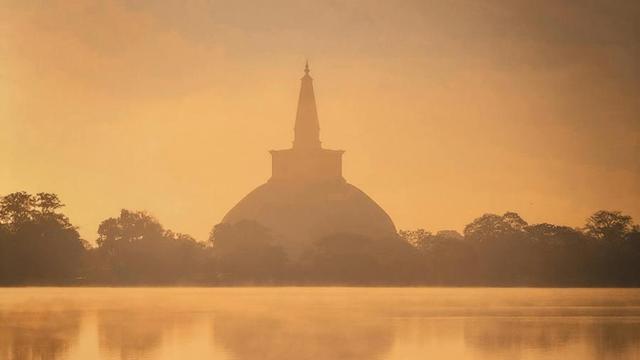 The Great Stupa in Aunradhapura, Sri Lanka