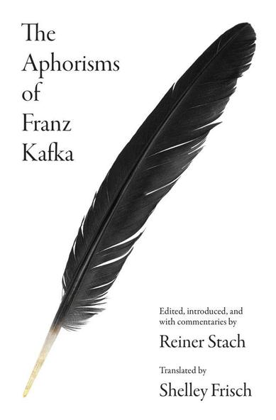 This is the first annotated, bilingual volume of these extraordinary writings, which provide great insight into Kafka's mind. Edited, introduced, and with commentaries by preeminent Kafka biographer and authority Reiner Stach, and freshly translated by Shelley Frisch, this beautiful volume presents each aphorism on its own page in English and the original German, with accessible and enlightening notes on facing pages.
The most complex of Kafka's writings, the aphorisms merge literary and analytical thinking.