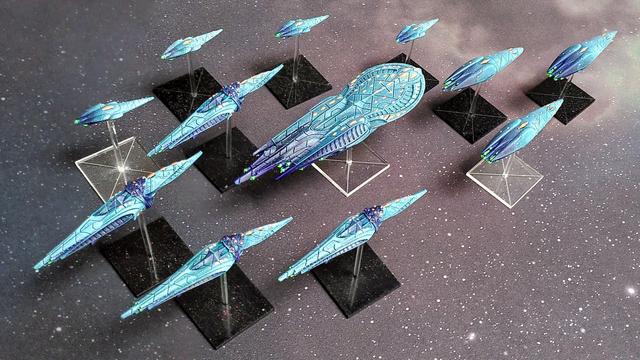 12 Aquan ships for Firestorm Armada