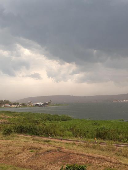 Wolken über dem Victoriasee