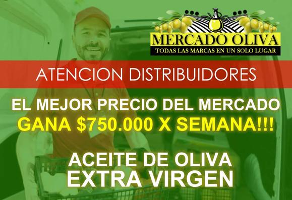 ATENCION PEQUEÑOS Y MEDIANOS DISTRIBUIDORES!!!!
Tenemos el MEJOR PRECIO DE LA ARGENTINA en Aceite de Oliva Premium.
Gana hasta $750.000 pesos por semana.
Sr. Christian
Whatsapp: 011 15-6140-0770
Calidad y Precio en Aceite de Oliva en Argentina
https://mercadooliva.com/
#aceiteoliva #aceiteoliva #Aceites #Aceite #aceitedeolivapormayor #Mayoristas #Minoristas #AceitedeOlivaporMayor #Distribuidor #Distribuidoras #Distribuidores #Repartidores #Revendedores #Renvender #Reventa #GanarDinero #Alimentos #Oportunidad #mayoristasargentina #Argentina #mercadooliva