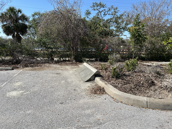 Finished quarter pipe with parking block for coping. 