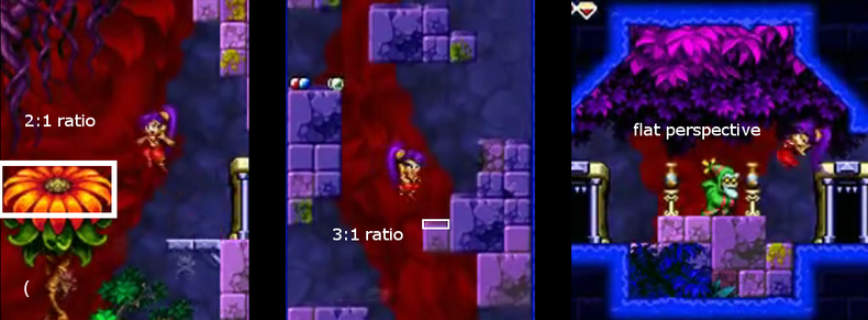 There doesn't seem to be one coherent perspective through the game