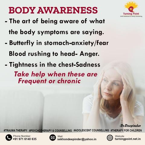 BODY AWARENESS – LISTEN TO YOUR BODY