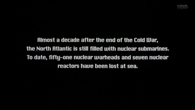 "...the North Atlantic is still filled with nuclear submarines. To date, fifty-one nuclear warheads and seven nuclear reactors have been lost at sea."