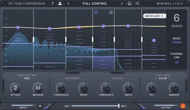 Minimal Audio Fuse Compressor